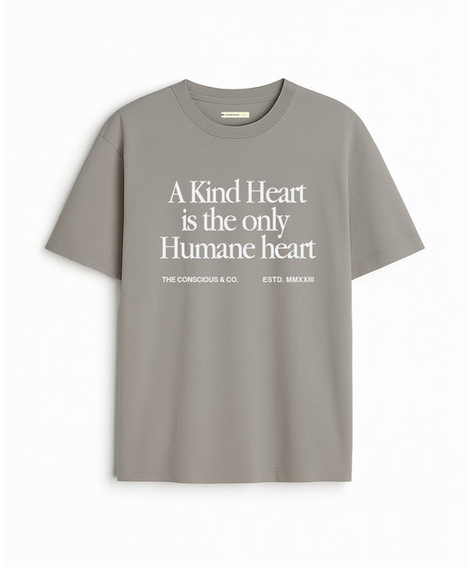 KIND HEART PRINTED T-SHIRT