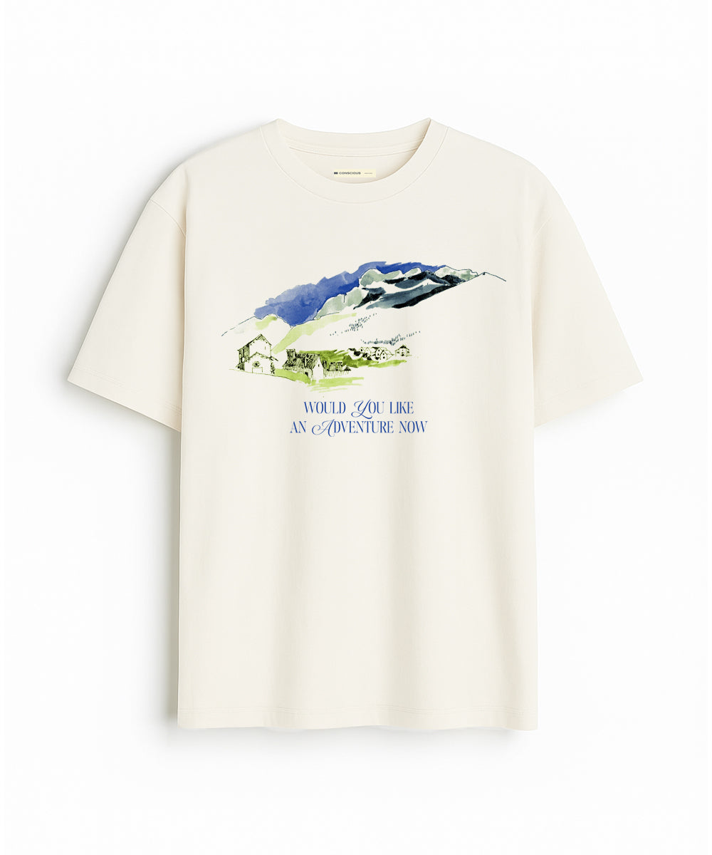 RELAXED FIT PRINTED T-SHIRT