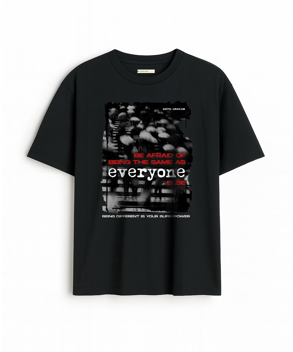 Be Different PRINTED T-SHIRT