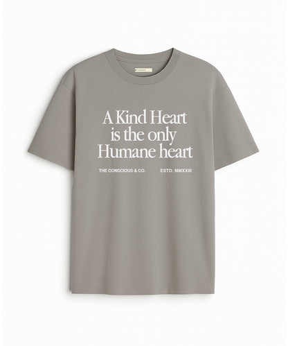 KIND HEART PRINTED T-SHIRT