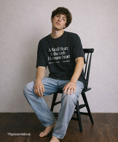 KIND HEART PRINTED T-SHIRT - Men