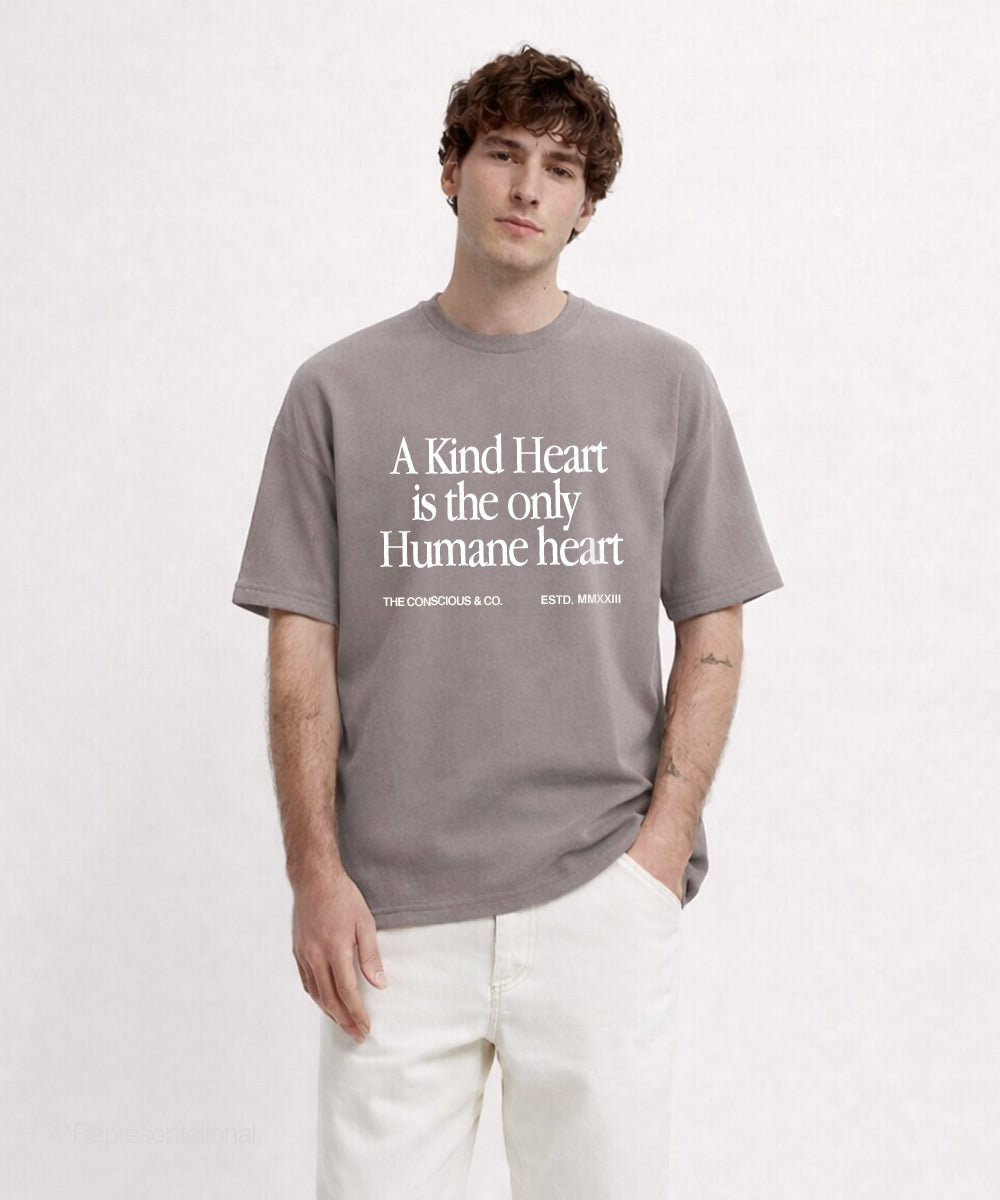 KIND HEART PRINTED T-SHIRT - Men