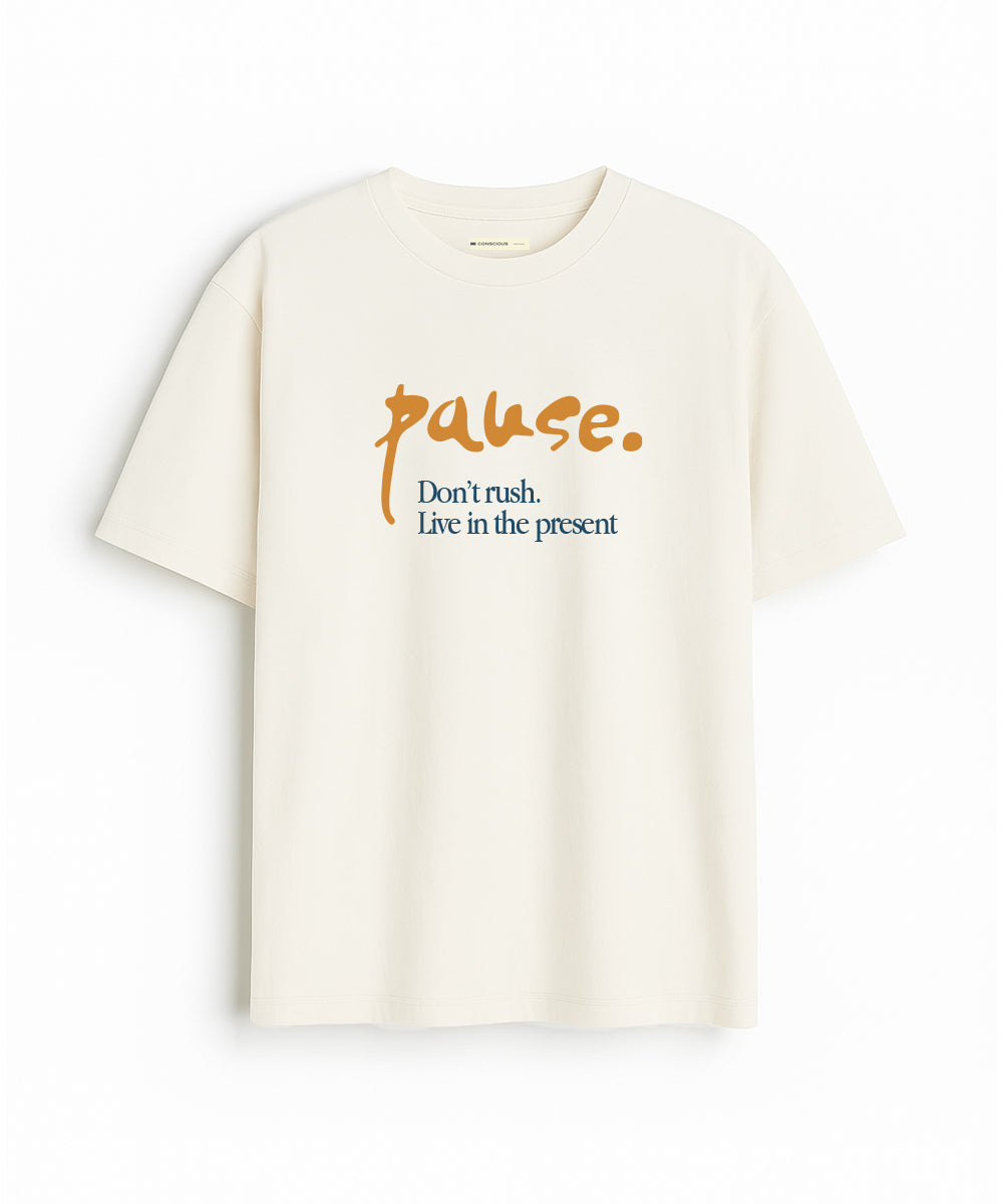 Pause PRINTED T-SHIRT - Men