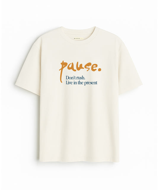 Pause PRINTED T-SHIRT