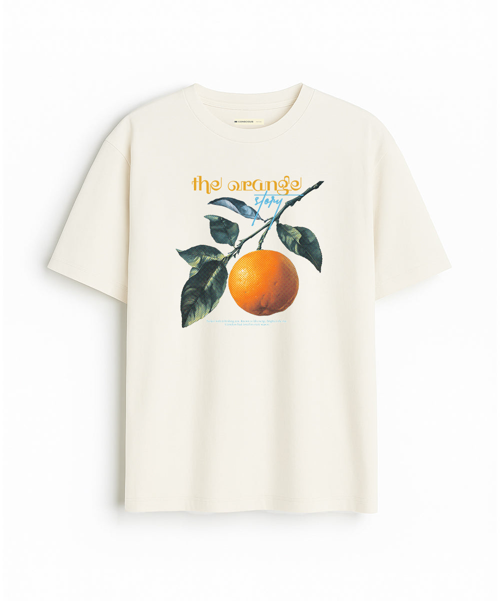 ORANGE STORY RELAXED FIT T-SHIRT